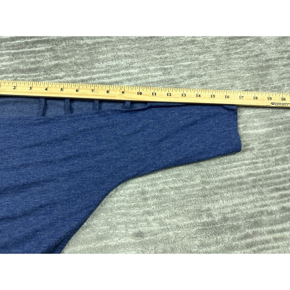 iGenJun Top Womens Medium Blue Half Sleeve Polyester‎ Blend Casual - Picture 6 of 12